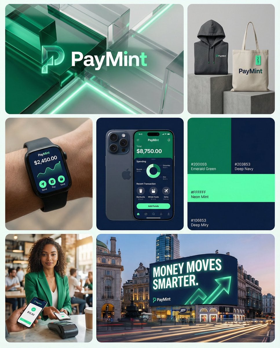 Brand Campaign Board Fintech Startup