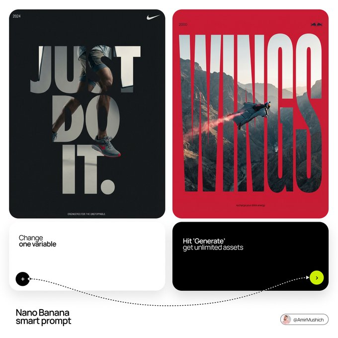 Editorial Typographic Mask Brand
