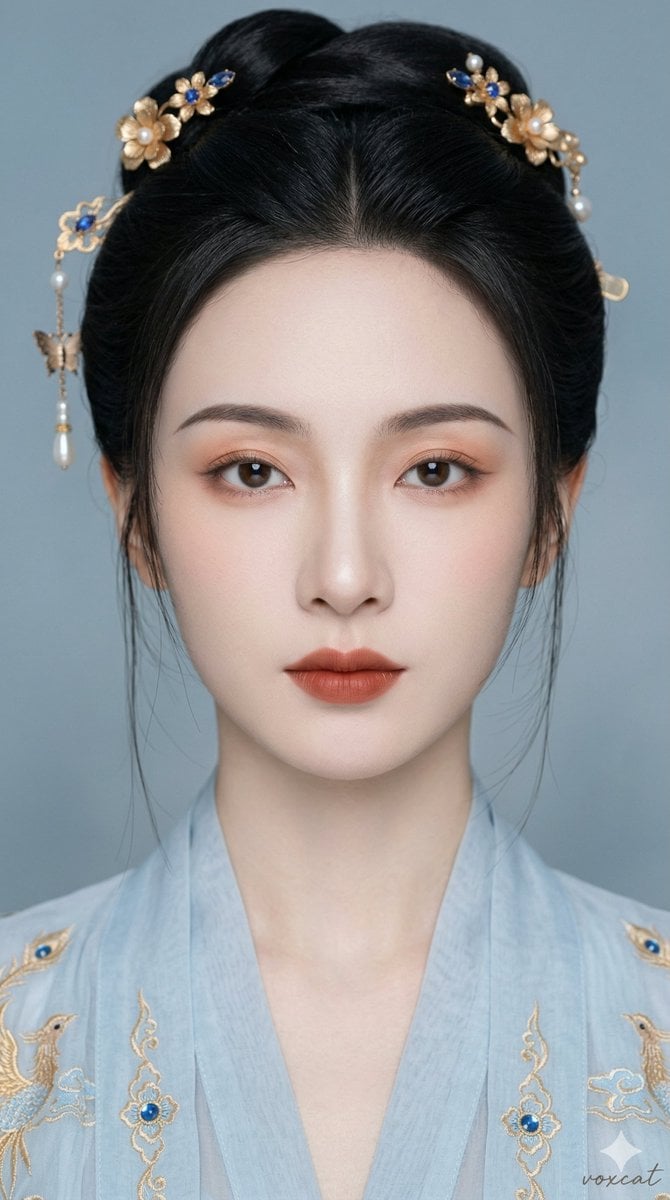 Elegant Classical Chinese Woman Portrait