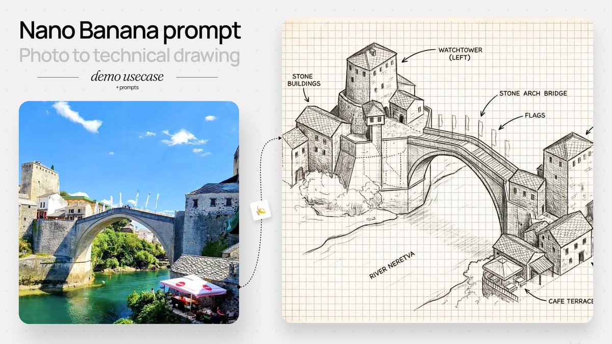 Hand Drawn Isometric Schematic Street
