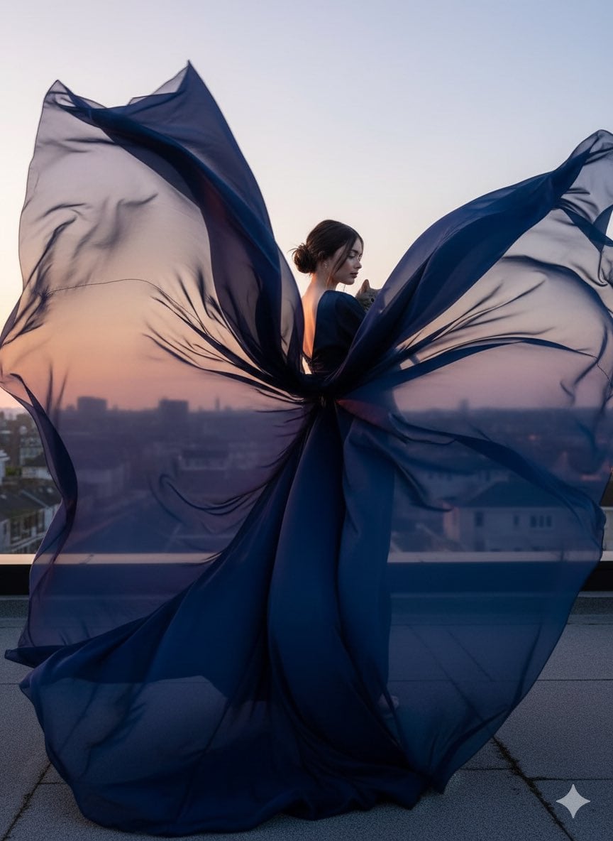 High Fashion Cinematic Motion Shot