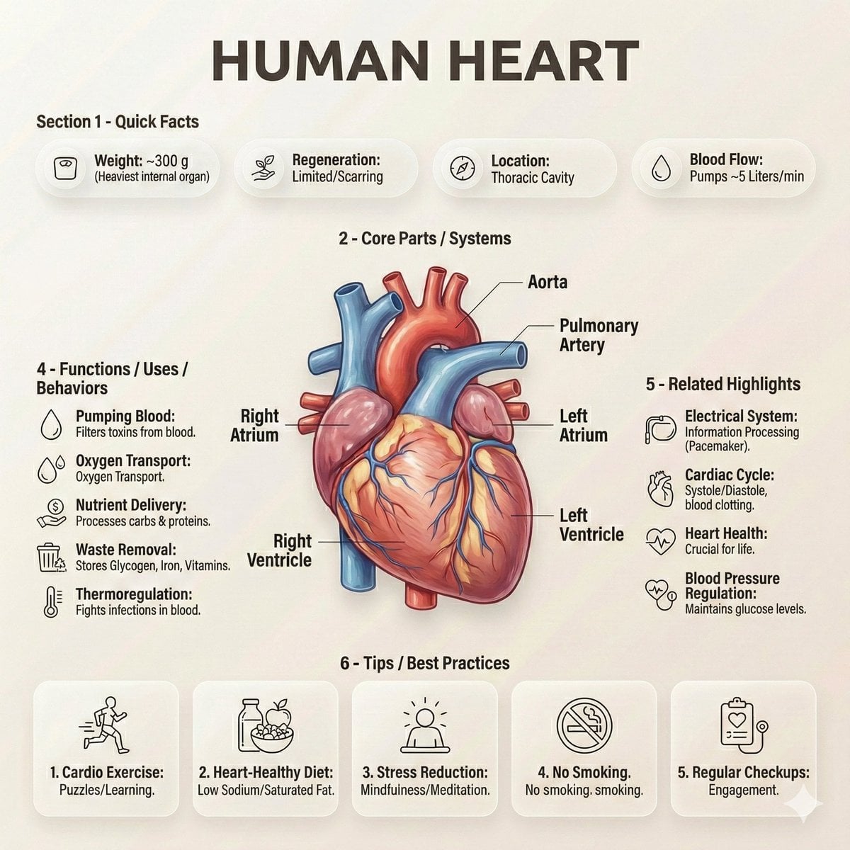 Imatge generada per IA del pòster infogràfic del fetge humà