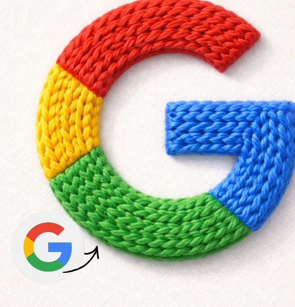 Instagram Logo Knitted Wool Yarn