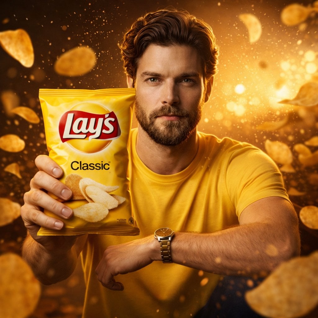 Imej dijana Iklan Lays Chips Sinematik Waktu Emas