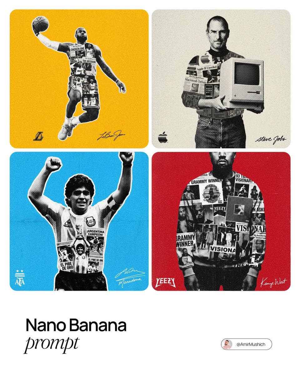 Nowoczesny vintage plakat Lebron James, obraz wygenerowany przez