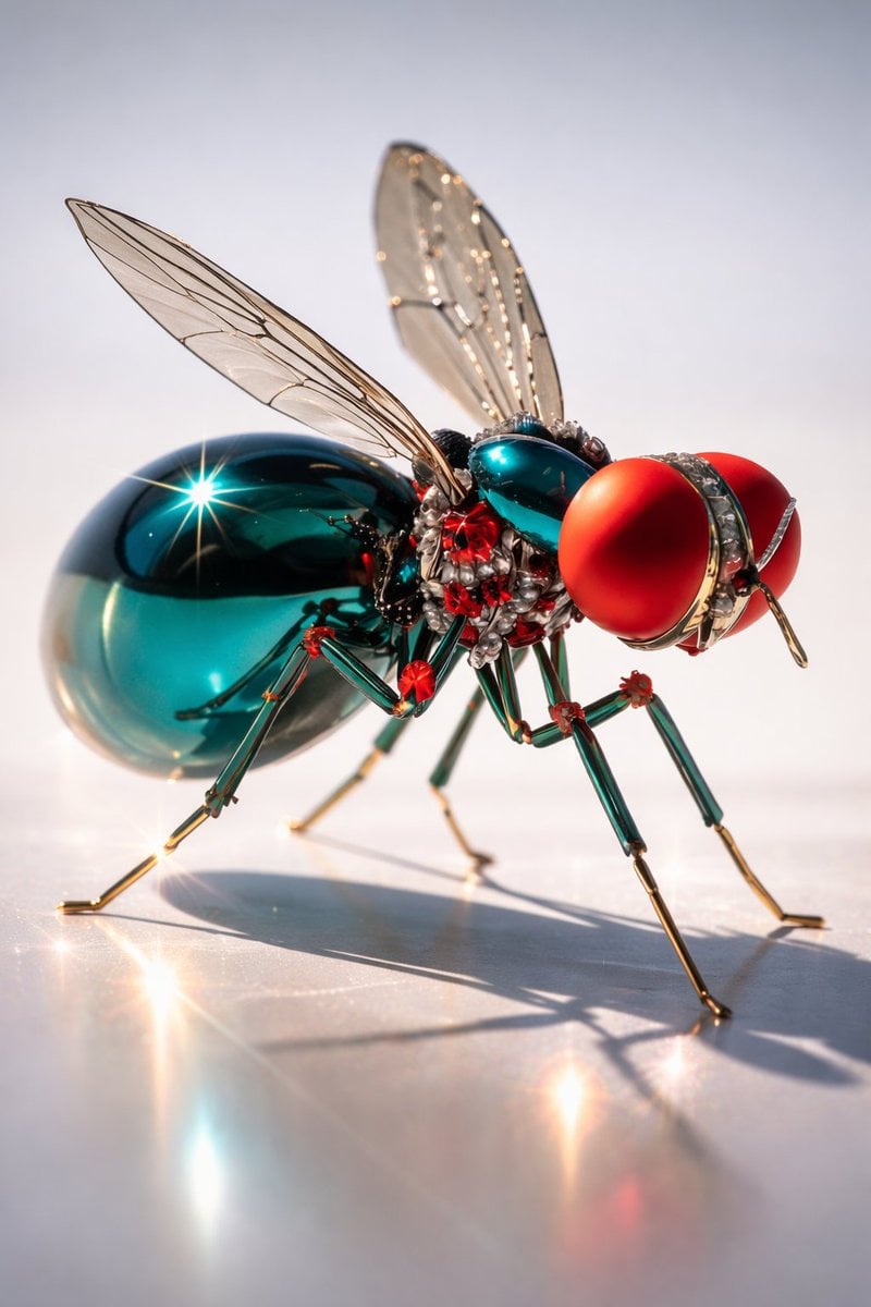 Macro Mechanical Jewel Insects
