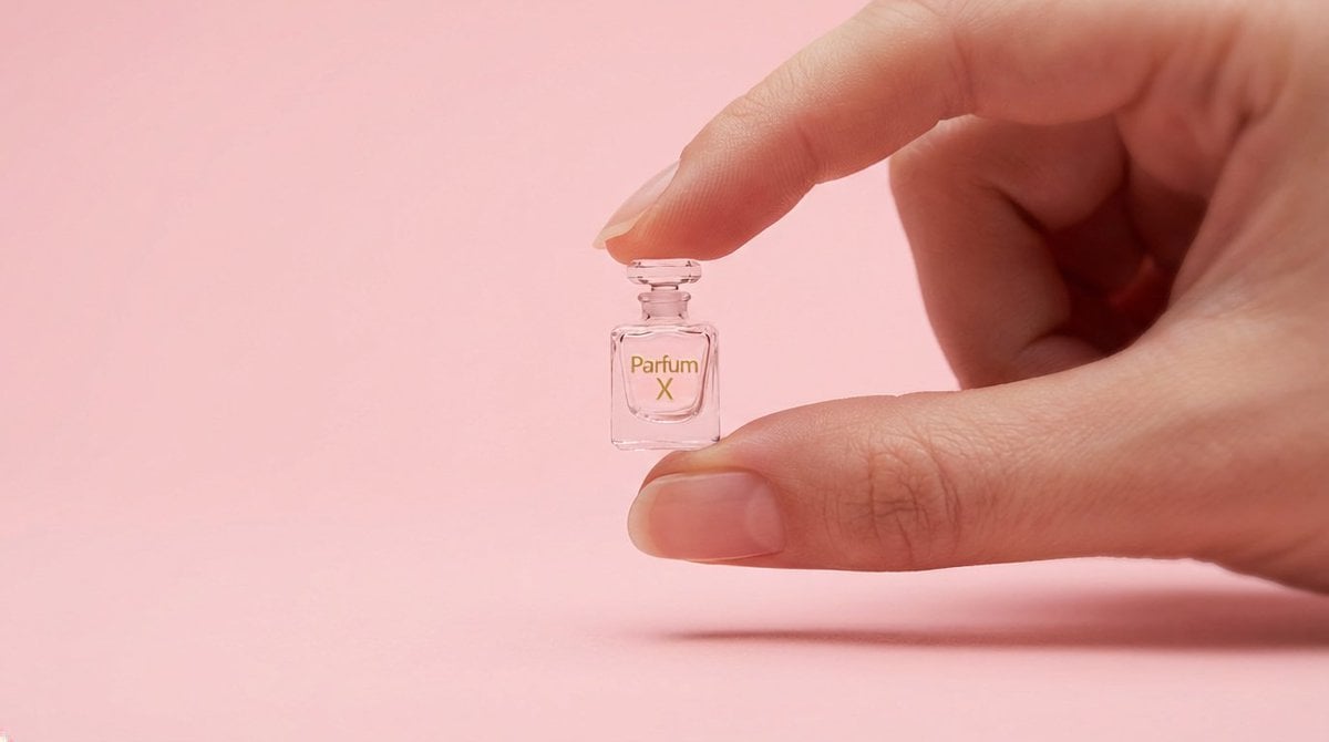 Miniature Product Hand Macro Advertising