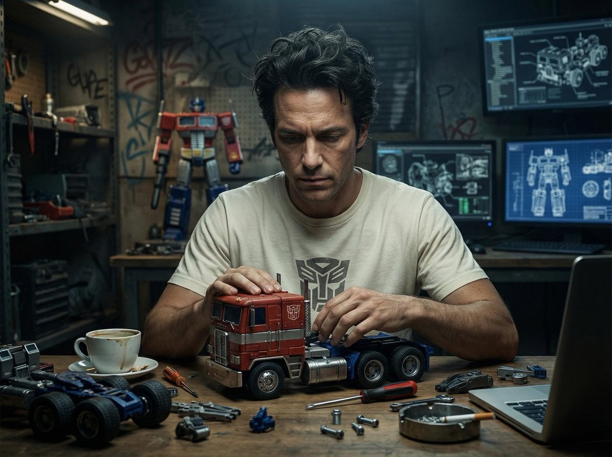 Optimus Prime Toy Assembly Workshop
