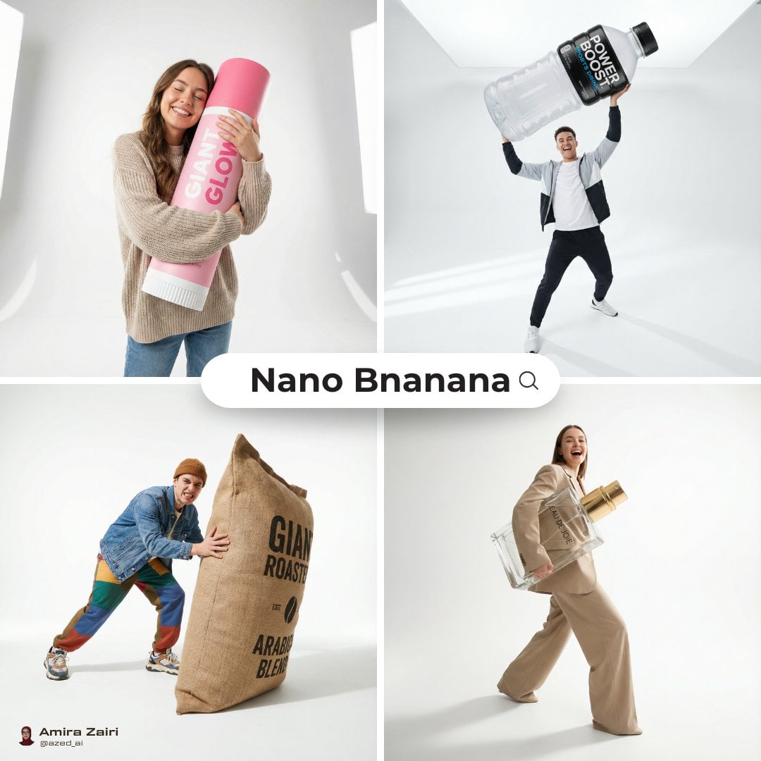 Imatge generada per IA de l'editorial de moda juganera amb producte oversized a l'estudi