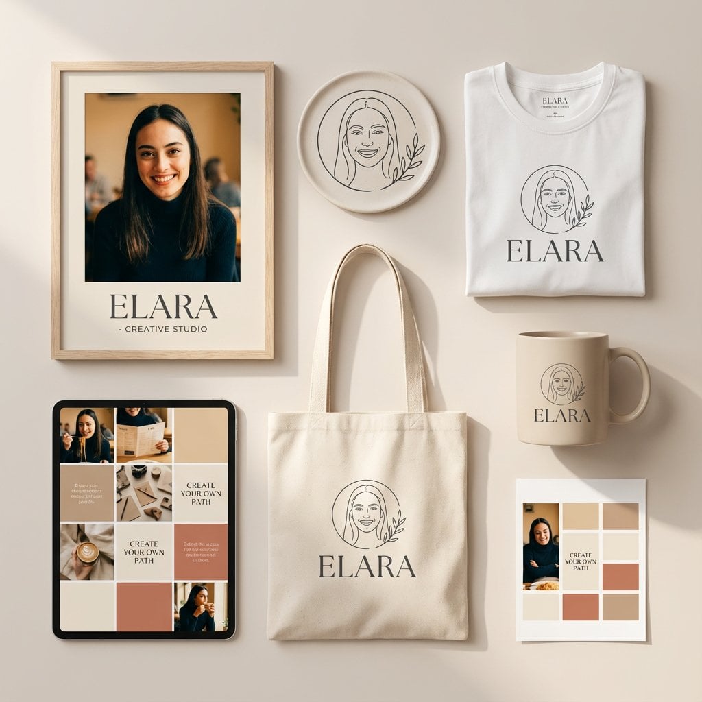 Personal Branding Mockup Creator Entrepreneur Minimalist