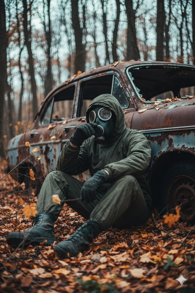 Post Apocalyptic Lone Survivor Forest
