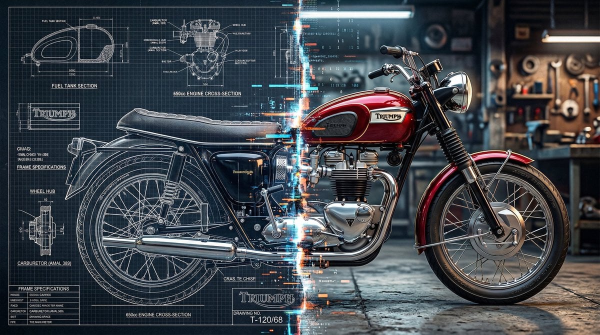 Product Split Blueprint 3d Render Glitch
