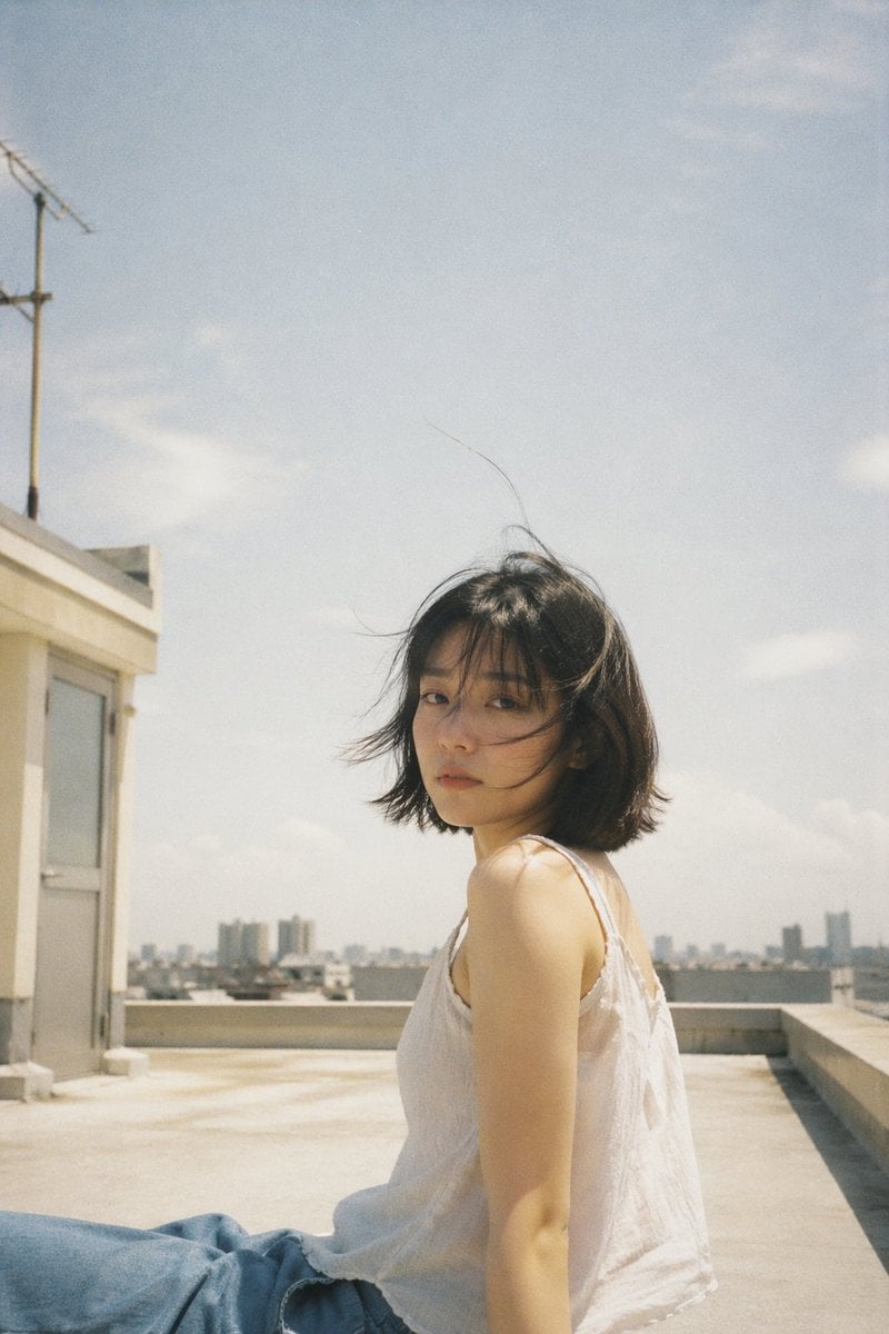 Rooftop Summer Japanese Negative Film