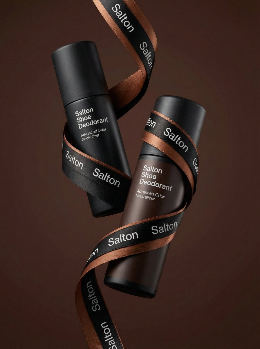 Salton Shoe Deodorant Bottles Premium Advertising