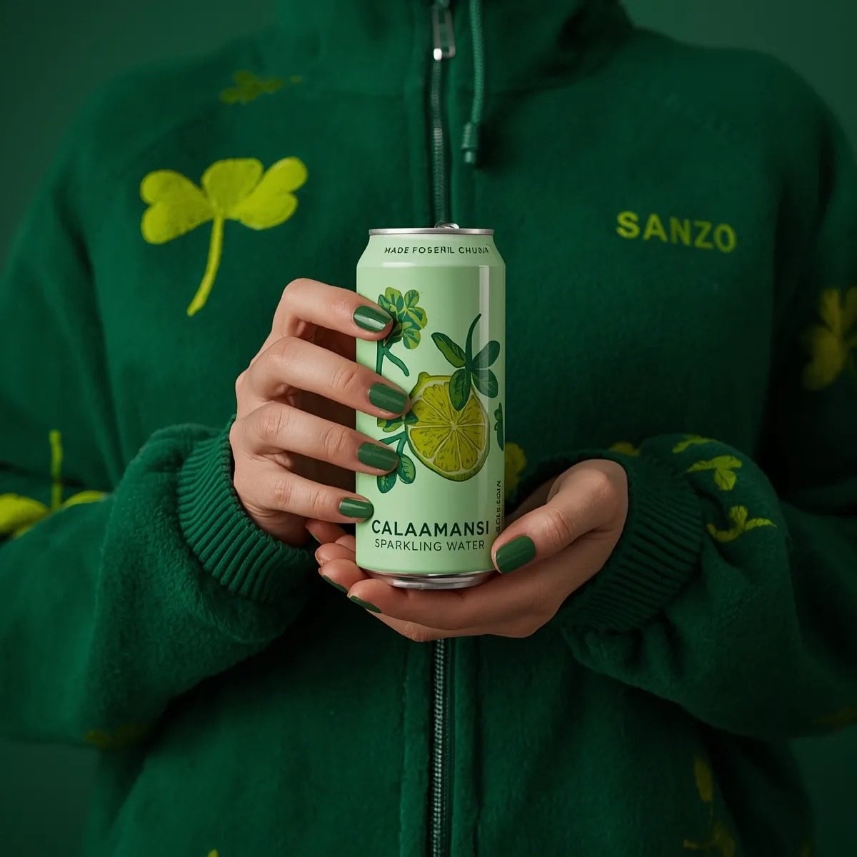 Sanzo Calamansi Sparkling Water Product Shot