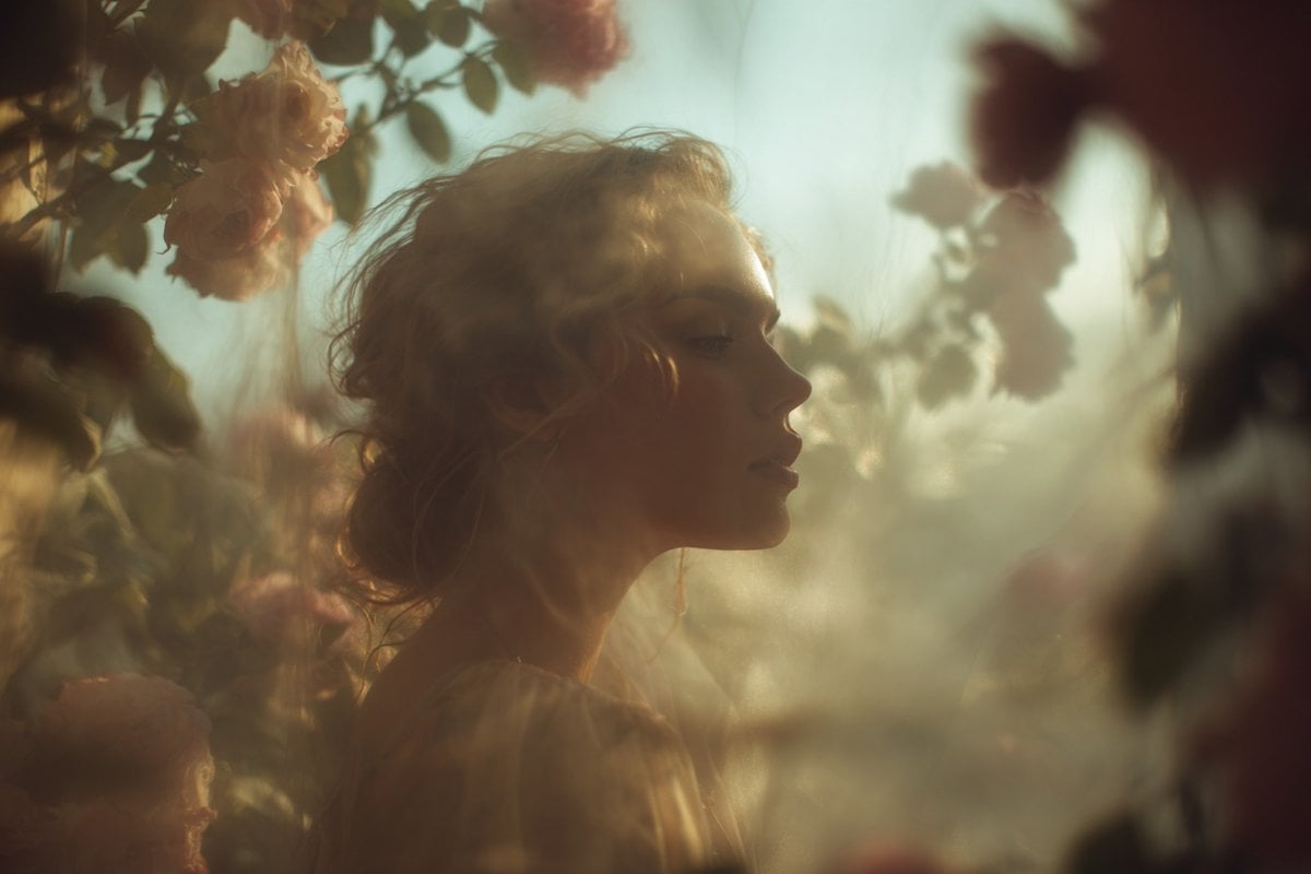 Soft Focus Dream Editorial Portrait