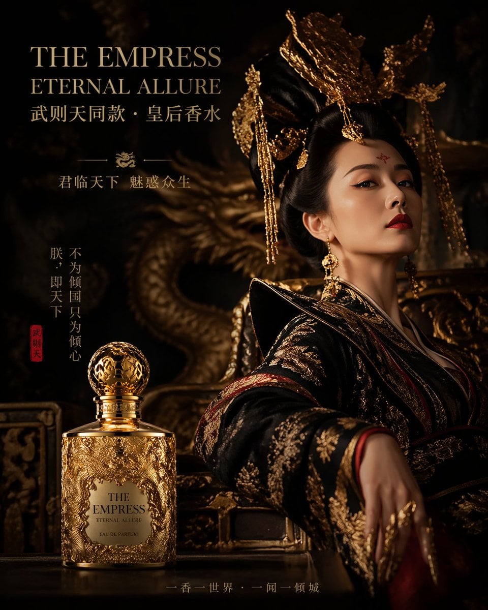 Wu Zetian Perfume Advertisement